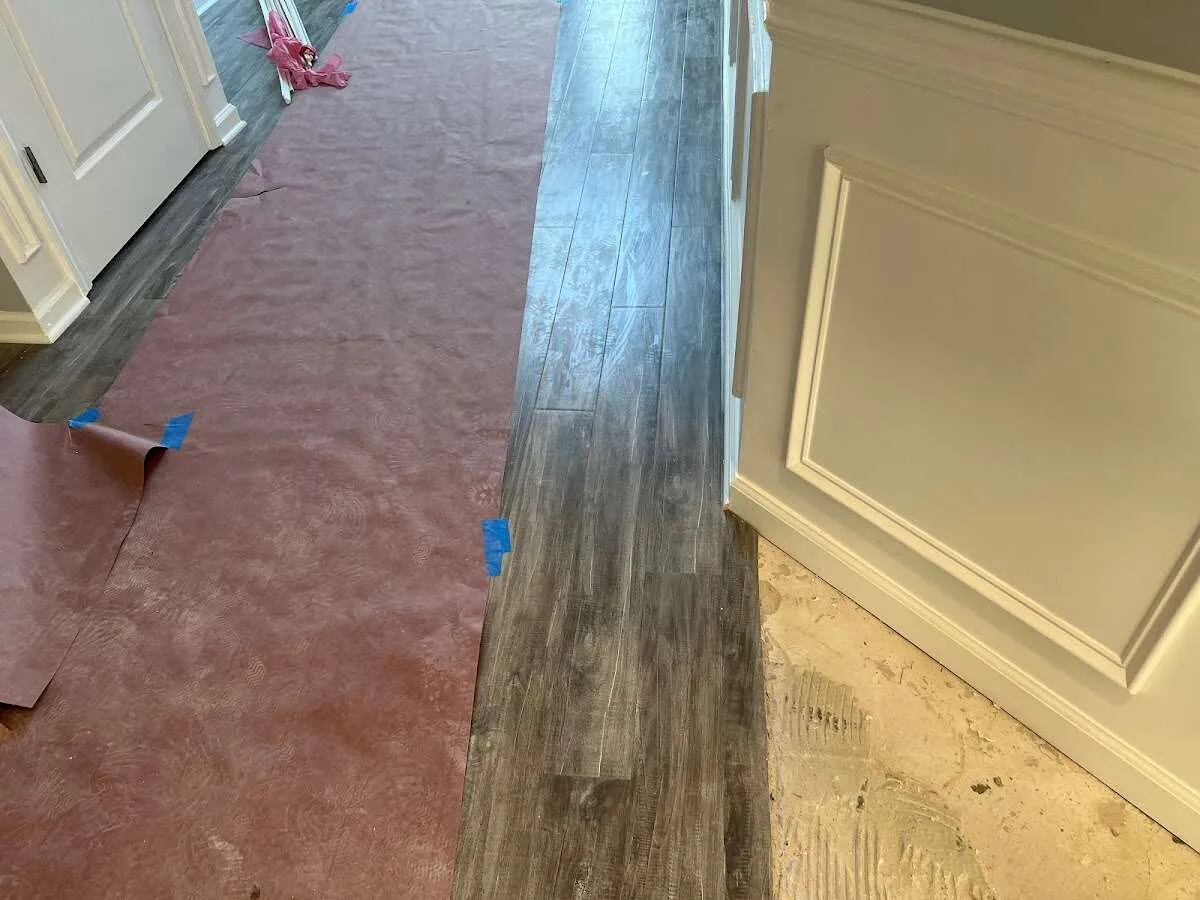 Completed marble shower restoration in Indiantown